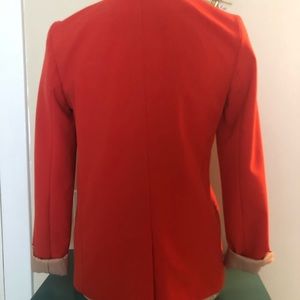 Coral blazer from Urban Outfitters. Good condition.